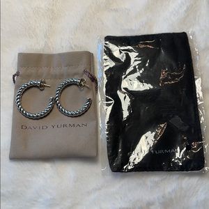 David Yurman Cable Classic Hoop Earrings